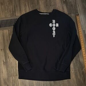 BGD God Boost  embroidered reflective hoodie - mens XL